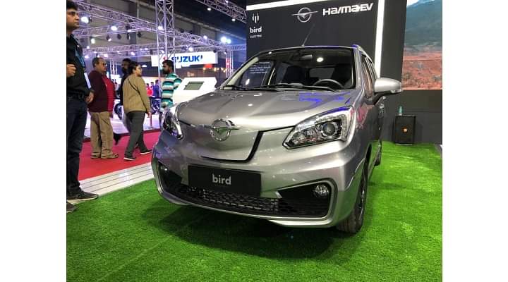 Haima Group Showcases EV1 Hatchback At The 2020 Auto Expo