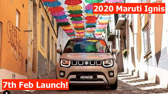 2020 Maruti Ignis launching on 7th Feb: Details
