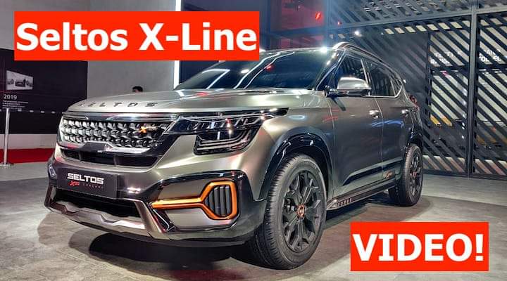 Kia Seltos X-Line Showcased At The 2020 Auto Expo - Launch Soon?