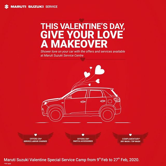 Maruti Suzuki Valentine Offer