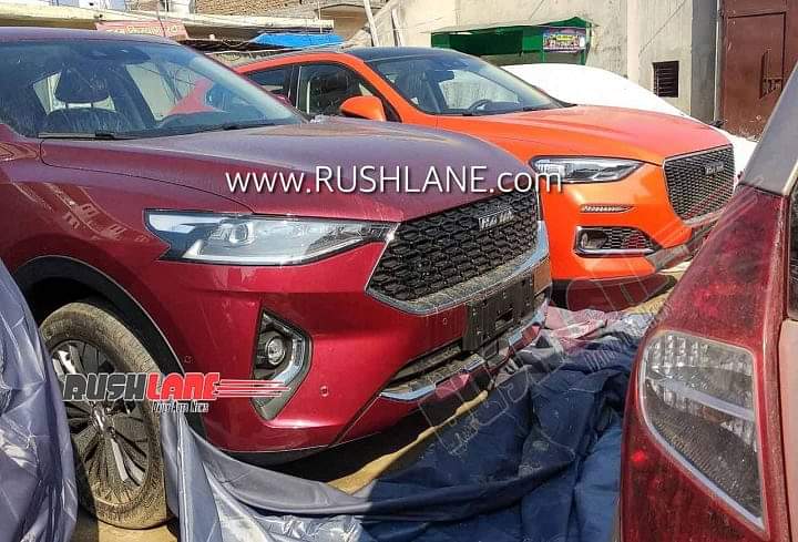 Haval F5 and F7 Spotted Before Unveiling At The Auto Expo