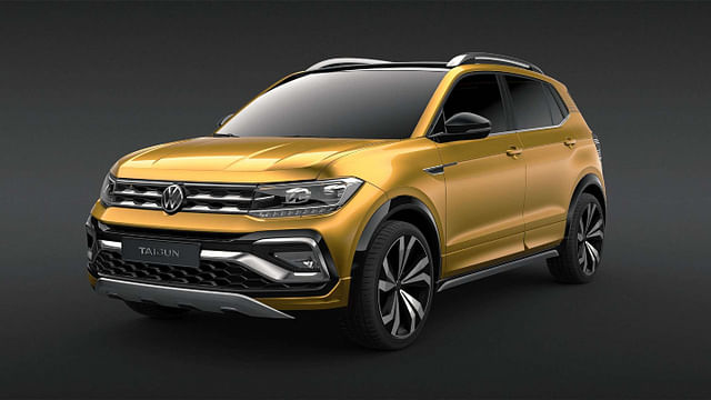 VW Taigun Front Side Profile - VW Taigun vs Kia Seltos