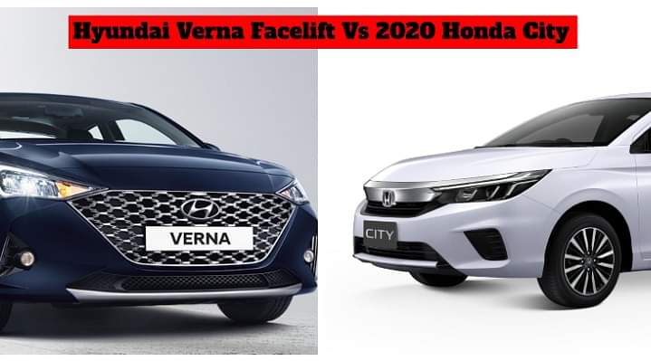 2020 Honda City and Hyundai Verna- Spec Comparison