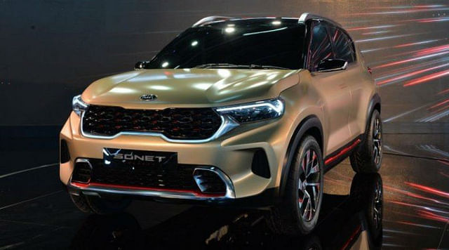 upcoming Kia Sonet