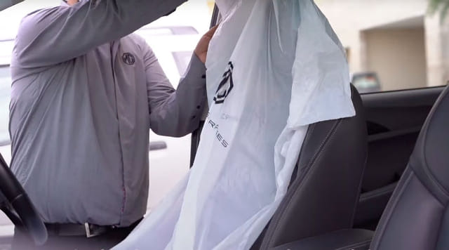 disinfect and deliver