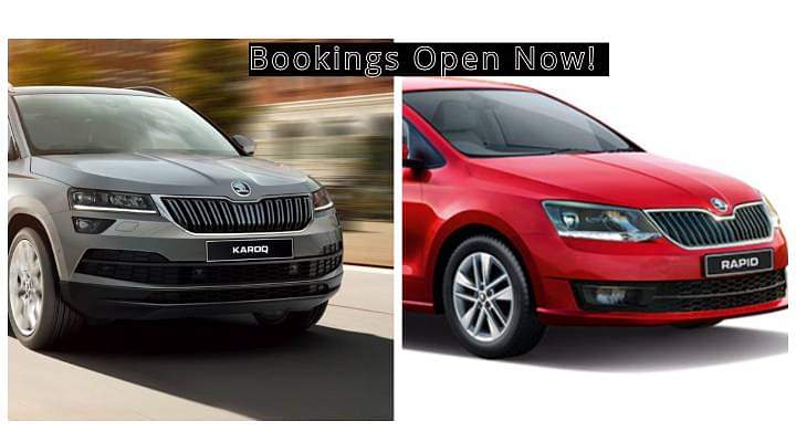 Skoda Commences Bookings Of Upcoming Rapid And Karoq At Rs 50,000