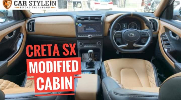 Customised Leather Interior Upgrade For Hyundai Creta