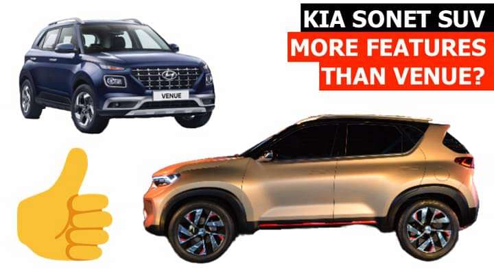Upcoming Kia Sonet: Five features not available with Hyundai Venue