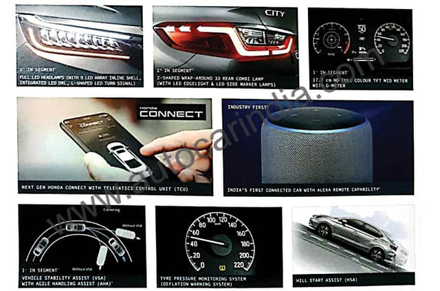 Unique Features of the Upcoming 2020 Honda City