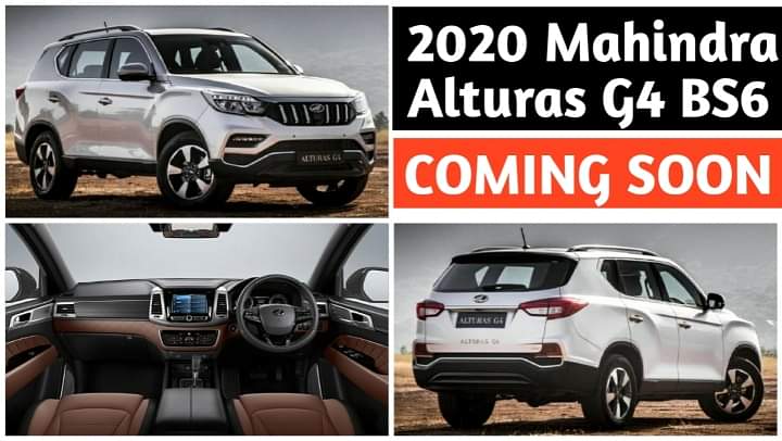 Toyota Fortuner Rival 2020 Mahindra Alturas G4 BS6 Officially Teased; Coming Soon!