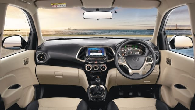 hyundai santro dashboard