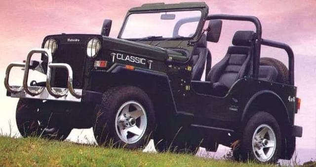 Mahindra Classic CJ 340 - Popular Cars Of India Image