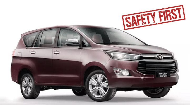 Did You Know Toyota Innova Crysta Offers These Safety Features As Standard?