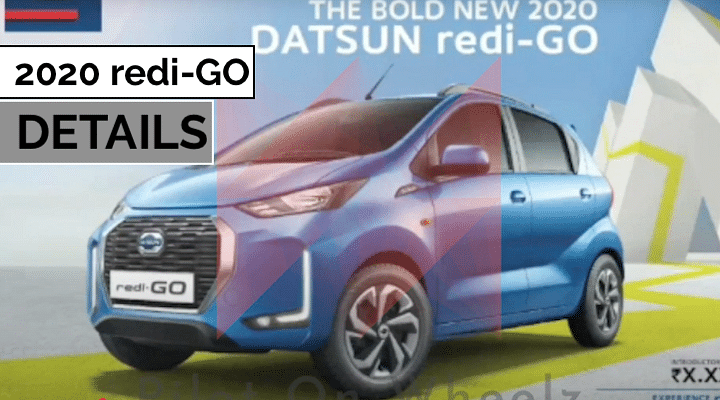 2020 Datsun Redi-GO Facelift Variants Explained - Details