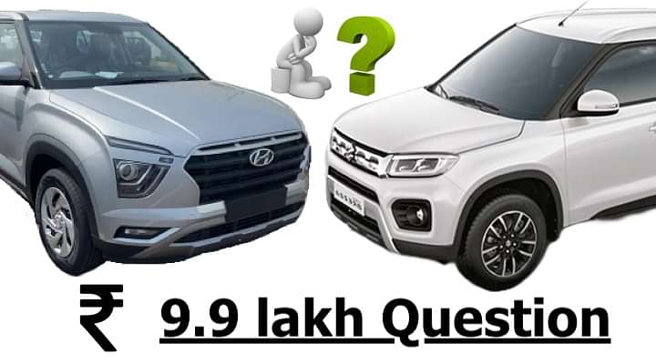 Maruti Brezza ZXI+ Vs Hyundai Creta EX Petrol; The Rs 9.99 Lakh Question