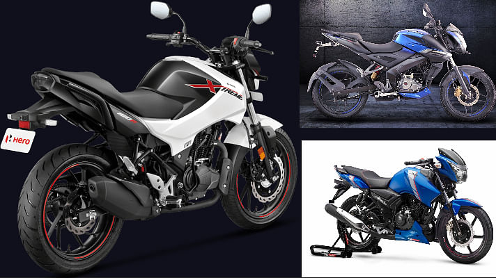 Upcoming Hero Xtreme 160r Vs Tvs Apache Rtr 160 Vs Pulsar Ns 160 The Battle Of 160s