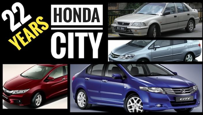 Evolution Of The Honda City In India: 22 Years And Counting Evolution Of The Honda City In India: 22 Years And Counting