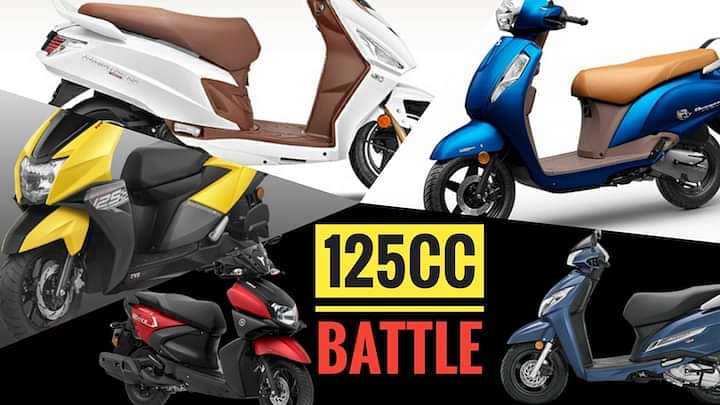 125cc Scooters Spec Comparison; Activa To Ntorq