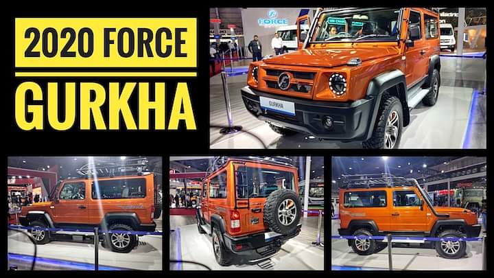 2020 Force Gurkha BS6 - All You Need To Know About Mahindra Thar Rival