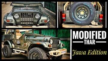 This Modified Mahindra Thar Is Made For VIPs; Robust and Macho SUV