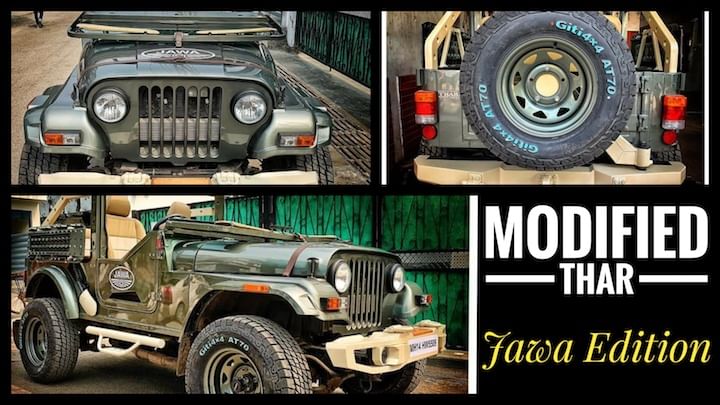 This Modified Mahindra Thar Is Made For VIPs; Robust and Macho SUV