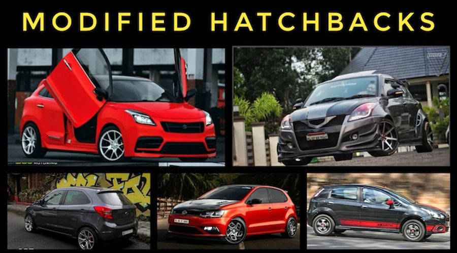 Cool Modified Hatchbacks From Maruti Swift To Polo And Fiat Abarth - 5 Modified Hatchbacks In India
