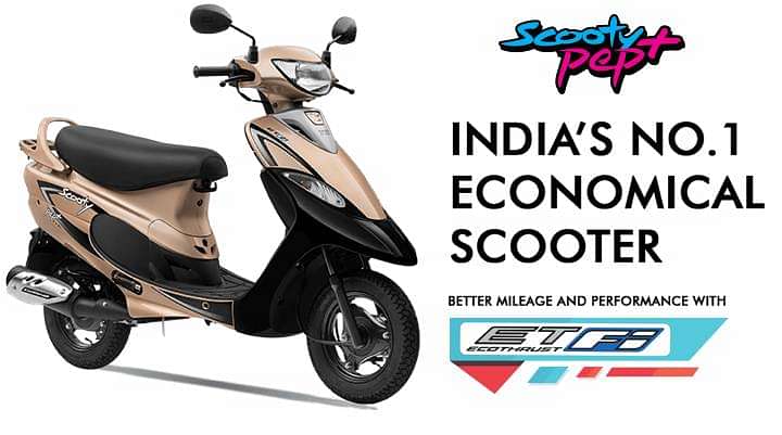 TVS Scooty Pep Plus is the Cheapest BS6 Scooter in India