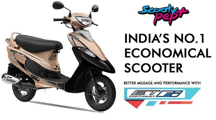 TVS Scooty Pep Plus is the Cheapest BS6 Scooter in India