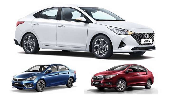 Hyundai Verna vs Maruti Ciaz vs Honda City: BS6 Fuel Economy Comparo