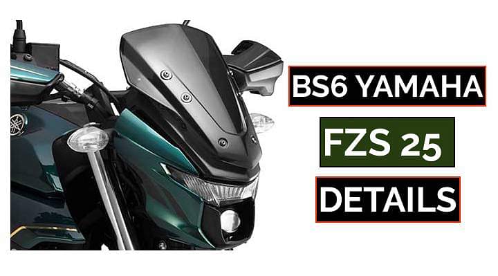 2020 Yamaha FZS 25 BS6 Details Out: Looks Great!