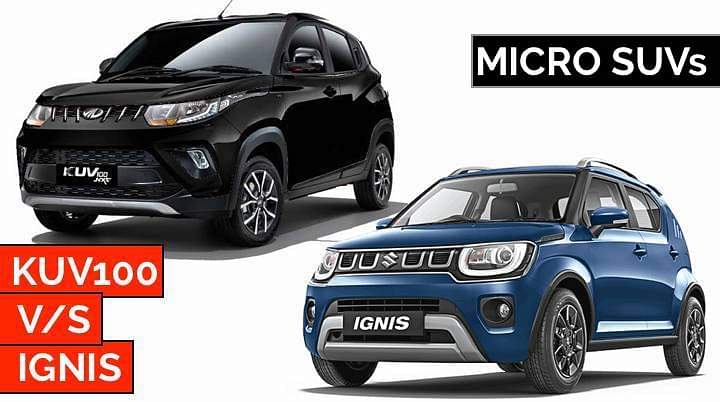 Mahindra KUV100 NXT Vs Maruti Ignis - Spec Comparison