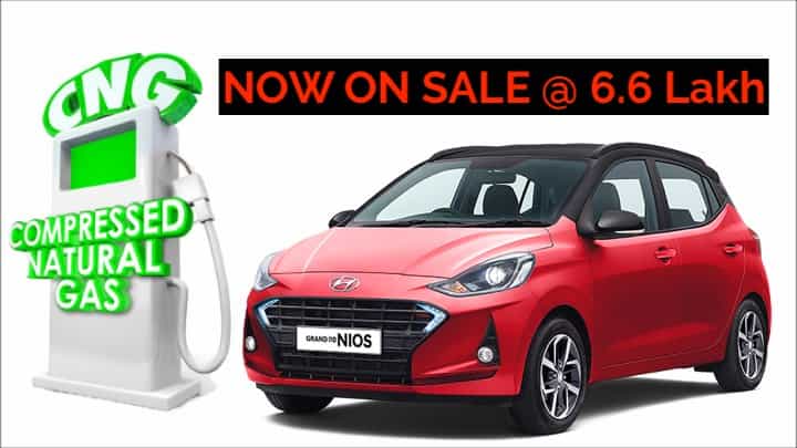 2020 Hyundai Grand i10 Nios CNG Launched In India; Priced from Rs 6.62 Lakhs 2020 Hyundai Grand i10 Nios CNG Launched In India; Priced from Rs 6.62 Lakhs