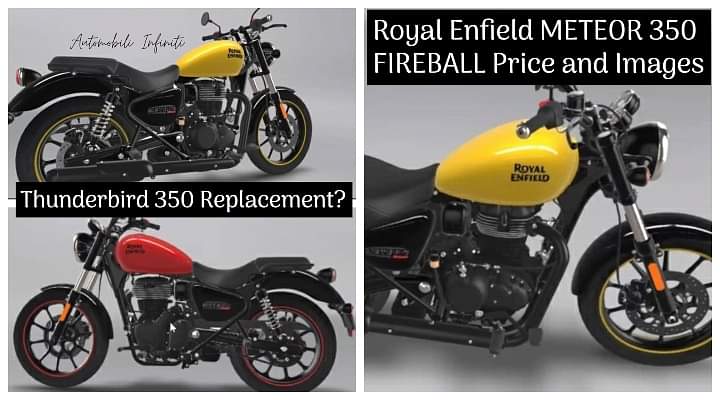 Royal Enfield Meteor 350 Fireball Price and Images Leaked Online; Imminent Launch [Video]