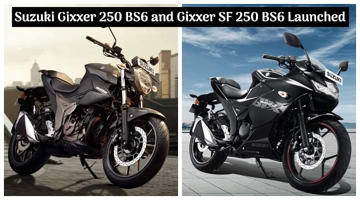 2020 Suzuki Gixxer 250 BS6, Gixxer SF 250 BS6 Launched; Priced From Rs 1.63 Lakhs