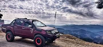 isuzu v cross modified