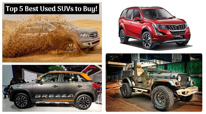 Top 5 Best Used Suv To Buy In India Vitara Brezza To Ford Endeavour