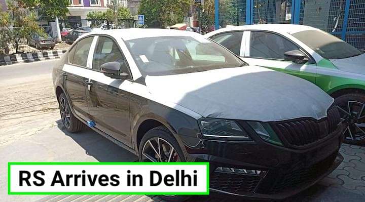 Exclusive: Nearly All Colours Of Skoda Octavia RS 245 Spotted In Delhi