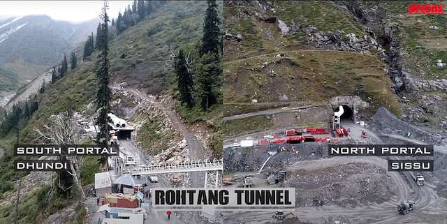 Rohtang tunnel open
