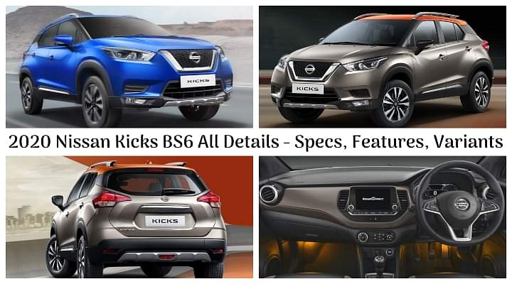 2020 Nissan Kicks BS6 Official Brochure Leaked - Mileage, Specs, Features, Variants and More