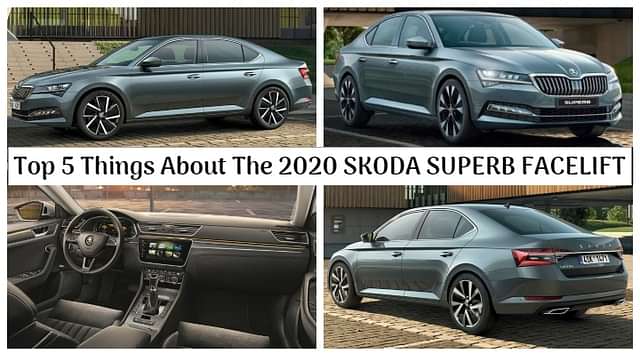 2020 Skoda Superb Facelift - Top 5 Things You Need To Know About It [Video]