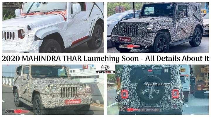 EXCLUSIVE: New Details On The 2020 Mahindra Thar; Launching Soon