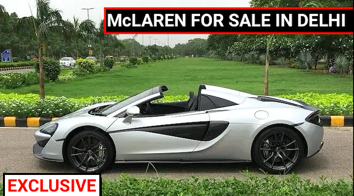 2018 McLaren 570S On Sale With Just 20 KMs On ODO!