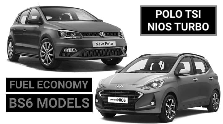 Hyundai Grand i10 Nios Turbo vs Volkswagen Polo TSI BS6 Mileage Compared