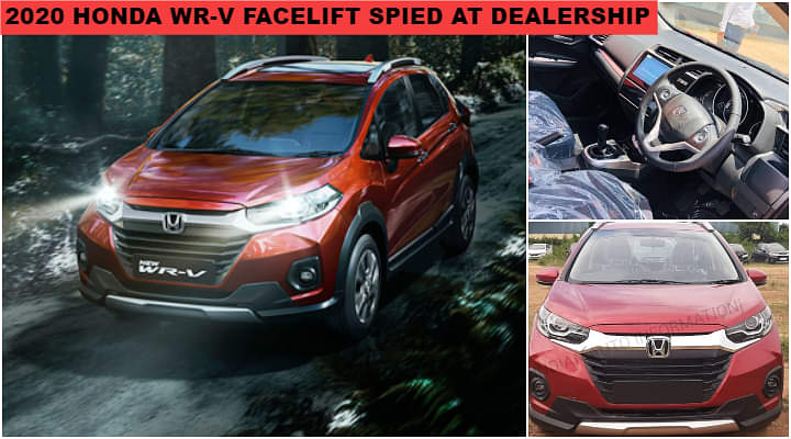 2020 Honda WR-V Facelift Starts Reaching Dealerships; Launch Soon