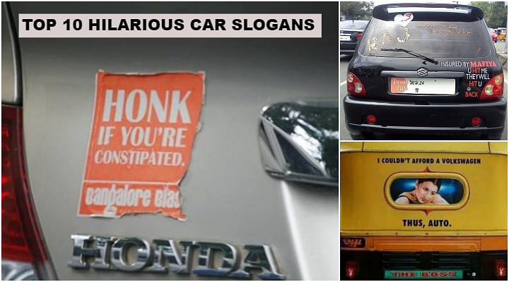 Top Hilarious Car Slogans That Can Make Your Day