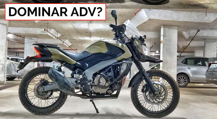 This Modified Dominar ADV Can Give Goosebumps to the KTM 390 ADV