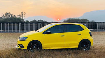 Volkswagen Polo Modified Yellow Image