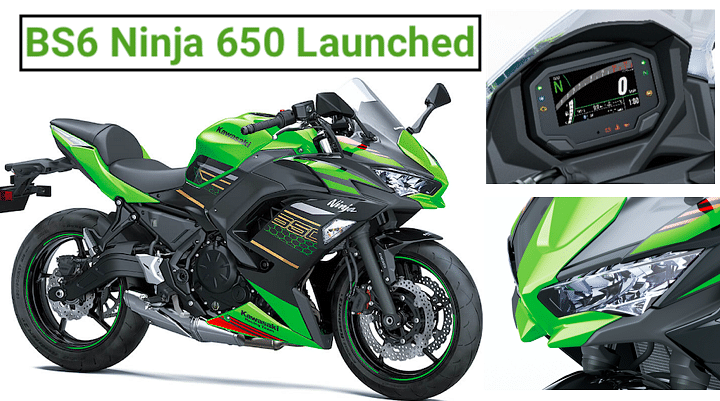 Kawasaki Ninja 650 BS6 Is Rs 35K Expensive Than BS4; Gets New Features