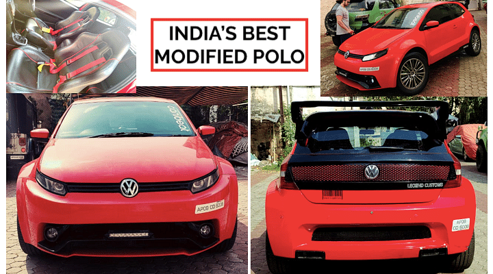 This DC Designed Red Volkswagen Polo Looks Straight Like A Concept