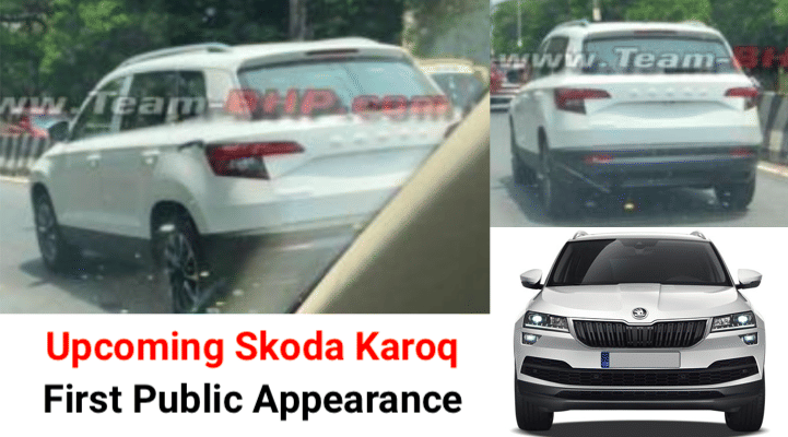 This Is How Upcoming Skoda Karoq Looks In Real; Launch On May 26